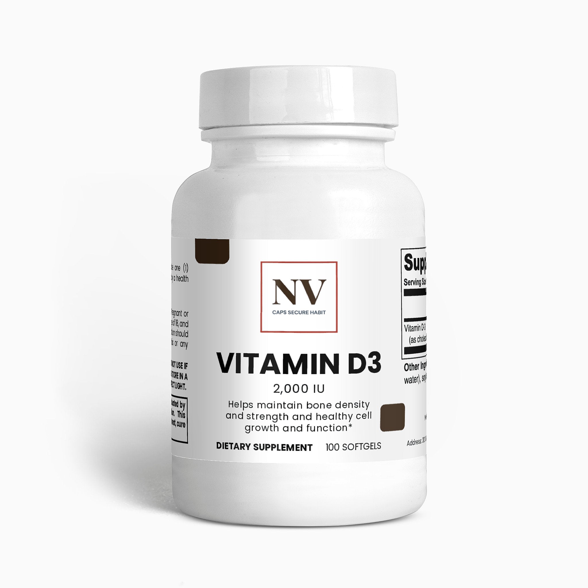 Vitamin D3 2,000 IU
